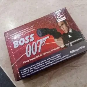 Boss 007 – Fast-Acting Performance & Vitality Supplement (6800mg x 10 Pills)
